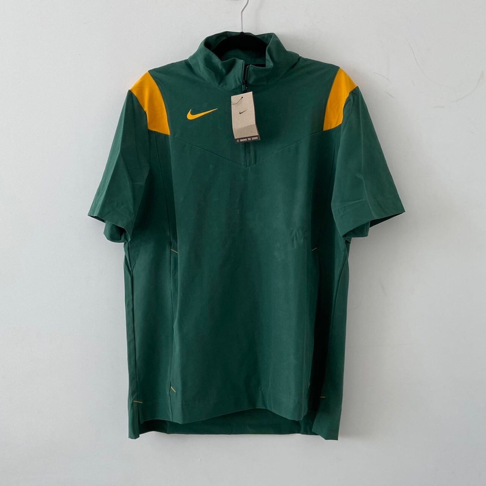 Men’s Nike Football Coach Performance Short Sleeve Sideline Jacket Size M